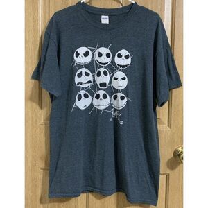 Jack Skellington Shirt Nightmare Before Christmas Face Skull